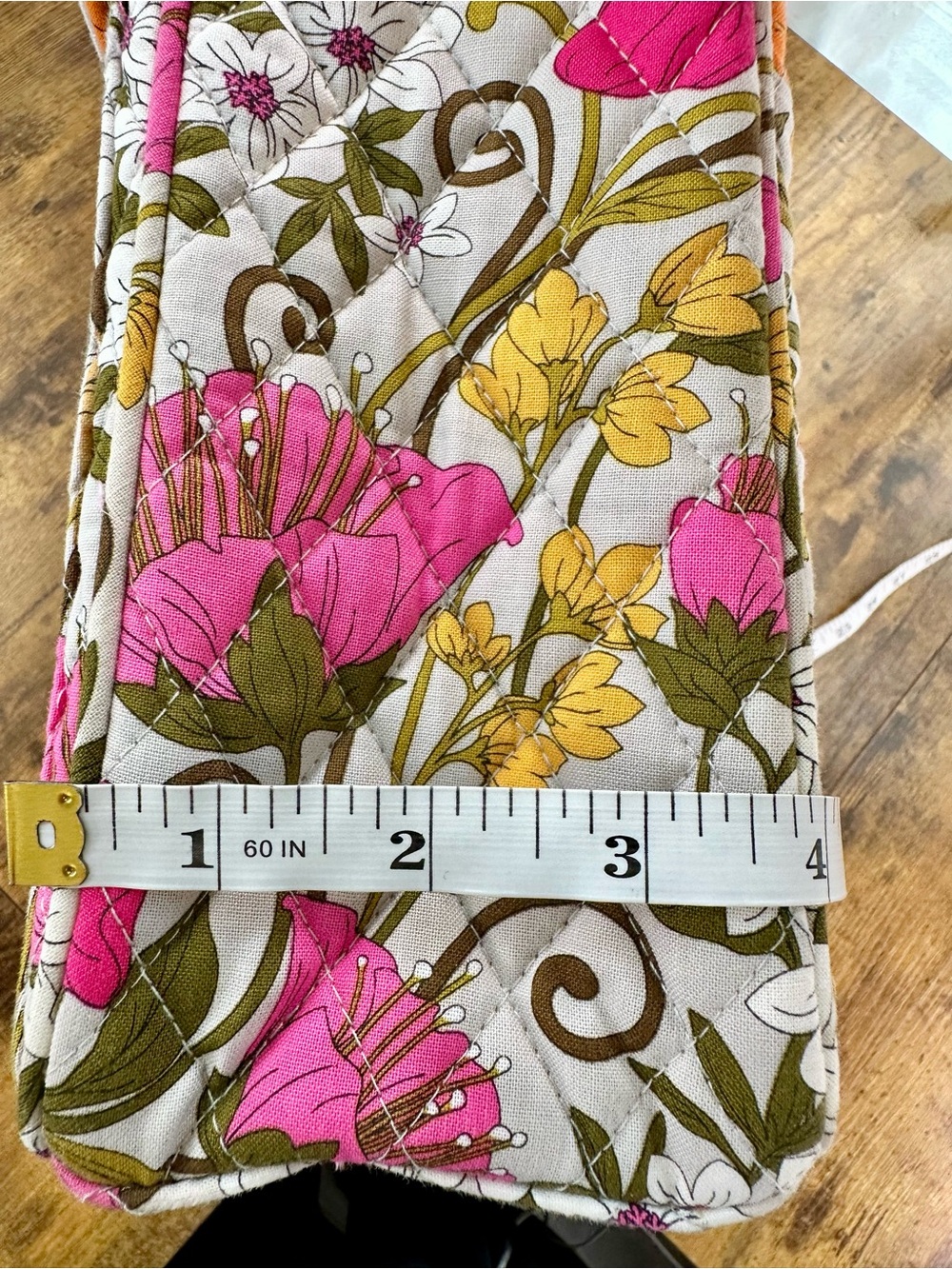 Vera Bradley Tea Garden Attaché Case, Retro Florals, Retired 2011, Computer Bag - Picture 16 of 16